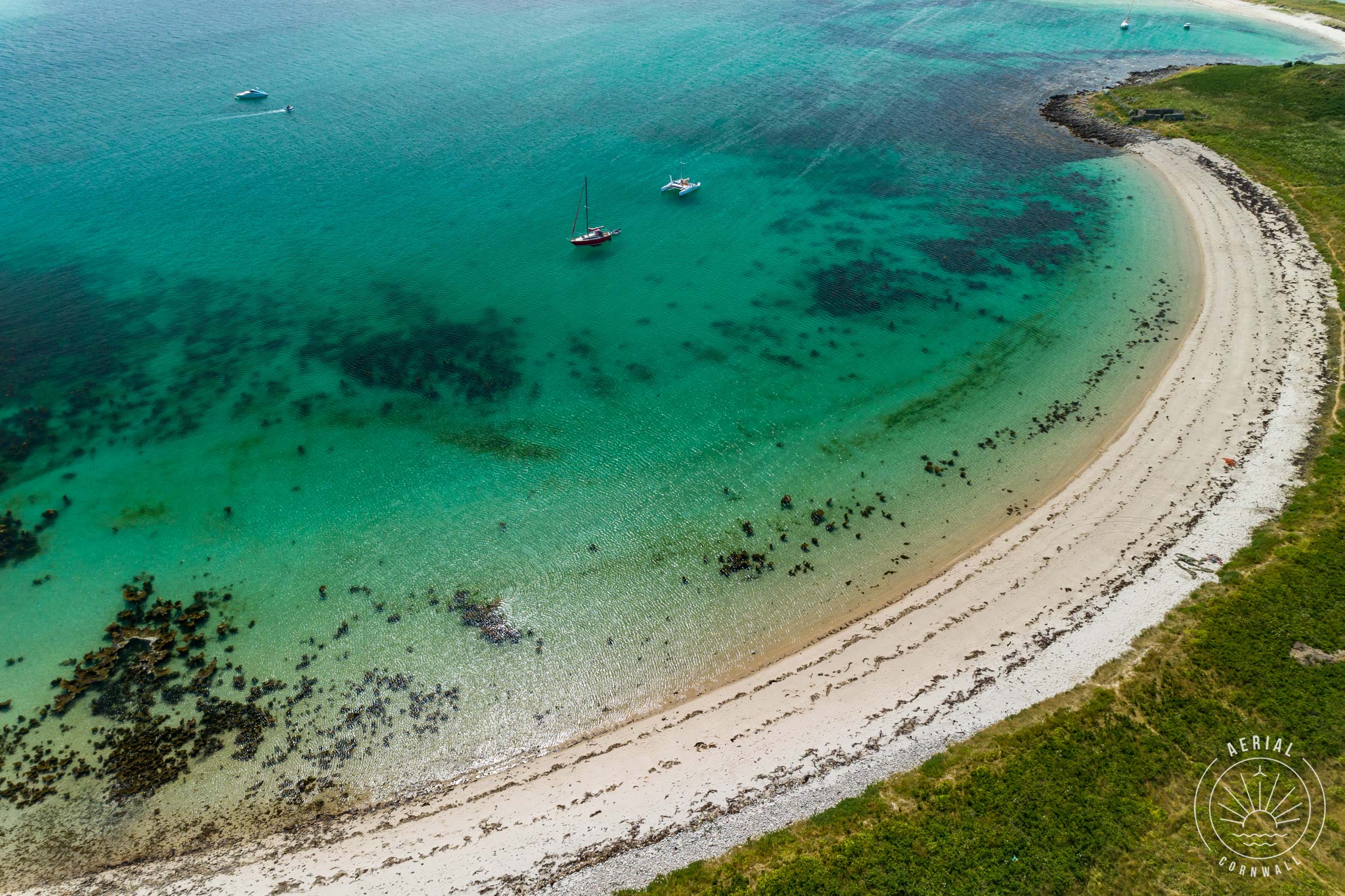 Isles of Scilly Aerial Cornwall